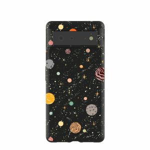 Google Pixel 6 | Black Galactic Glow Google Pixel 6 Case