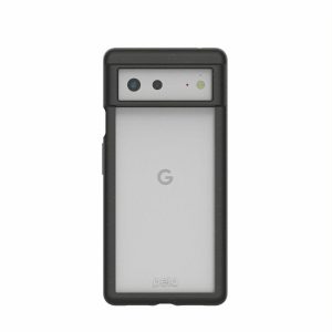 Google Pixel 6 | Clear Google Pixel 6 Case with Black Ridge