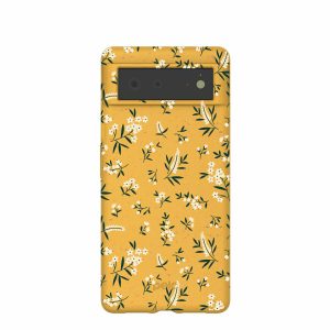 Google Pixel 6 | Honey White Posies Google Pixel 6 Case