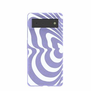 Google Pixel 6 | Lavender Flutter Left Google Pixel 6 Case