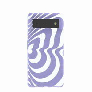 Google Pixel 6 | Lavender Flutter Right Google Pixel 6 Case