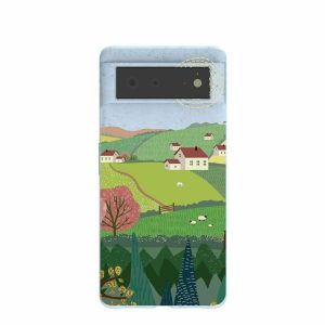 Google Pixel 6 | Powder Blue Sunny Countryside Google Pixel 6 Case