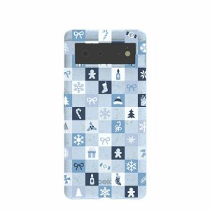 Google Pixel 6 | Powder Blue Winter Quilt Google Pixel 6 Case