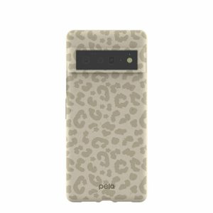 Google Pixel 6 Pro | London Fog Sand Leopard Google Pixel 6 Pro Case