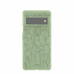 Google Pixel 6 Pro | Sage Green Cacti Google Pixel 6 Pro Case