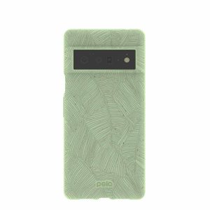 Google Pixel 6 Pro | Sage Green Lushy Leaves Google Pixel 6 Pro Case