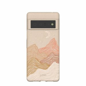 Google Pixel 6 Pro | Seashell Pink Peaks Google Pixel 6 Pro Case