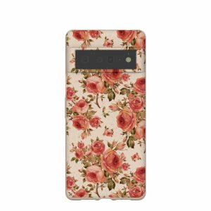 Google Pixel 6 Pro | Seashell Rose Garden Google Pixel 6 Pro Case