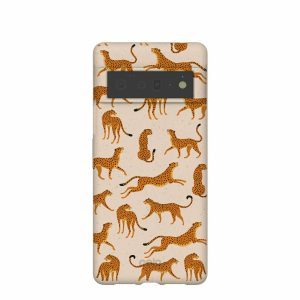 Google Pixel 6 Pro | Seashell Wild Cats Google Pixel 6 Pro Case