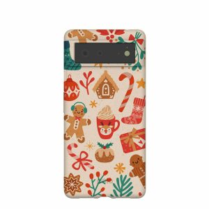 Google Pixel 6 | Seashell Festive AF Google Pixel 6 Case