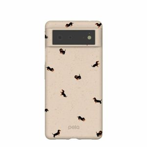 Google Pixel 6 | Seashell Lil Dachshunds Google Pixel 6 Case