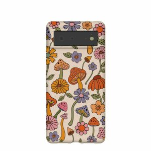 Google Pixel 6 | Seashell Shrooms and Blooms Google Pixel 6 Case