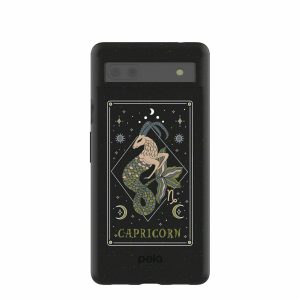 Google Pixel 6a | Black Capricorn Google Pixel 6a Case