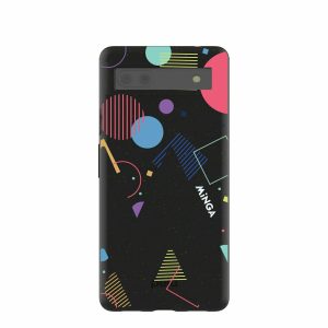 Google Pixel 6a | Black Minga Party Google Pixel 6a Case