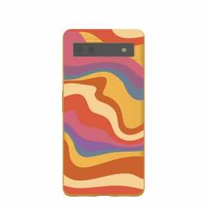 Google Pixel 6a | Honey Liquid Sunset Google Pixel 6a Case