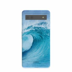 Google Pixel 6a | Powder Blue Big Wave Google Pixel 6a Case