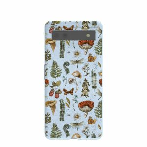 Google Pixel 6a | Powder Blue Nature walks Google Pixel 6a Case