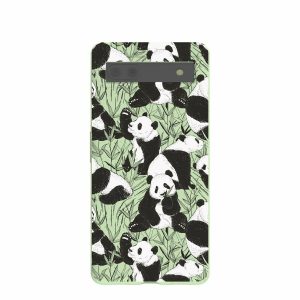 Google Pixel 6a | Sage Green Pandamonium Google Pixel 6a Case