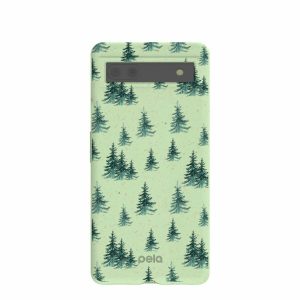 Google Pixel 6a | Sage Green Pine Season Google Pixel 6a Case