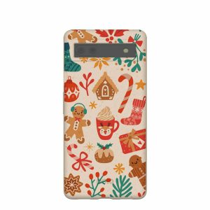 Google Pixel 6a | Seashell Festive AF Google Pixel 6a Case