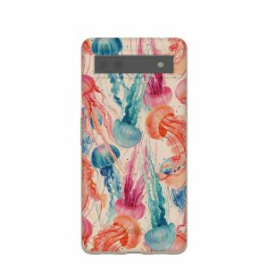 Google Pixel 6a | Seashell Jellyfish Google Pixel 6a Case