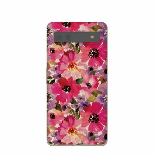 Google Pixel 6a | Seashell Painted Petals Google Pixel 6a Case