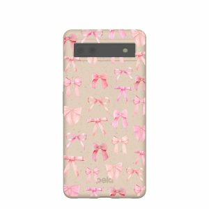 Google Pixel 6a | Seashell Rosy Bows Google Pixel 6a Case