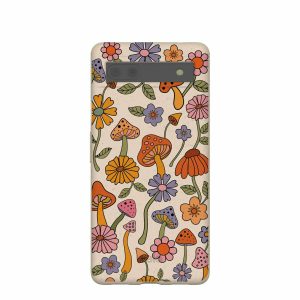 Google Pixel 6a | Seashell Shrooms and Blooms Google Pixel 6a Case