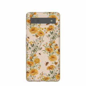 Google Pixel 6a | Seashell Vintage Bee Google Pixel 6a Case