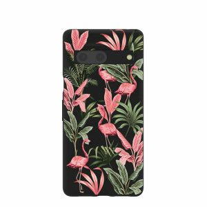 Google Pixel 7 | Black Flamingo Party Google Pixel 7 Case