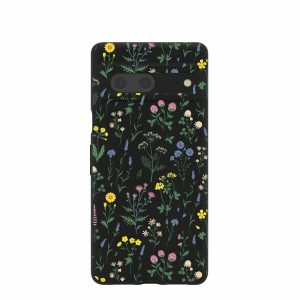 Google Pixel 7 | Black Shadow Blooms Google Pixel 7 Case