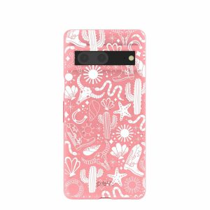 Google Pixel 7 | Bubblegum Pink Coastal Rodeo Google Pixel 7 Case