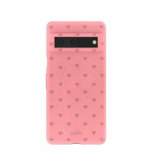 Google Pixel 7 | Bubblegum Pink Hearts Google Pixel 7 Case