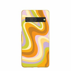 Google Pixel 7 | Honey Psychedelic Wave Google Pixel 7 Case