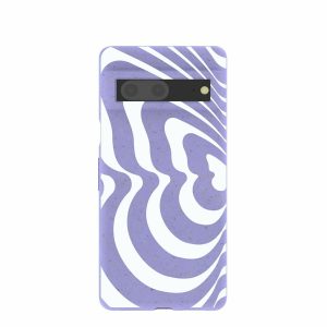 Google Pixel 7 | Lavender Flutter Left Google Pixel 7 Case