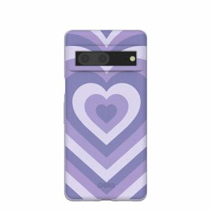 Google Pixel 7 | Lavender Power Hearts Google Pixel 7 Case