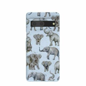 Google Pixel 7 | Powder Blue Elephant Parade Google Pixel 7 Case