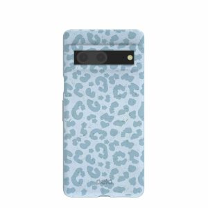 Google Pixel 7 | Powder Blue Sky Leopard Google Pixel 7 Case