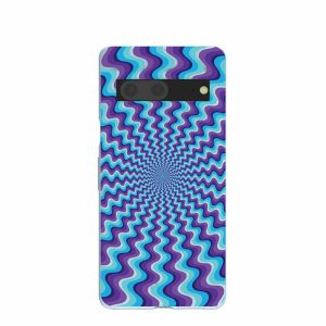 Google Pixel 7 | Powder Blue Spiral Google Pixel 7 Case