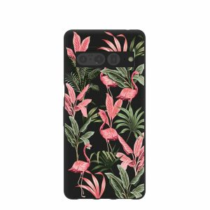 Google Pixel 7 Pro | Black Flamingo Party Google Pixel 7 Pro Case