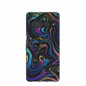 Google Pixel 7 Pro | Black Galaxy Swirls Google Pixel 7 Pro Case