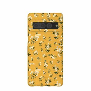 Google Pixel 7 Pro | Honey White Posies Google Pixel 7 Pro Case