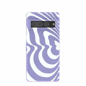 Google Pixel 7 Pro | Lavender Flutter Left Google Pixel 7 Pro Case