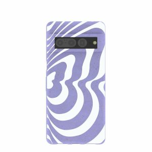 Google Pixel 7 Pro | Lavender Flutter Right Google Pixel 7 Pro Case