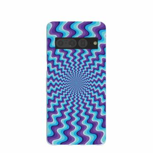 Google Pixel 7 Pro | Powder Blue Spiral Google Pixel 7 Pro Case