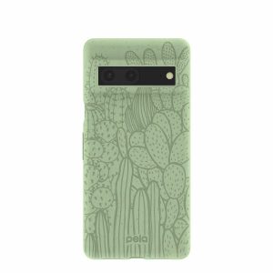 Google Pixel 7 | Sage Green Cacti Google Pixel 7 Case