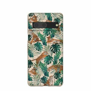 Google Pixel 7 | Seashell Jungle Tigers Google Pixel 7 Case