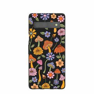 Google Pixel 7a | Black Midnight Shrooms Google Pixel 7a Case