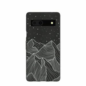 Google Pixel 7a | Black Night Panorama Google Pixel 7a Case