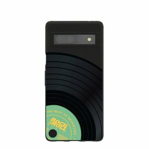 Google Pixel 7a | Black Vinyl Vibes Google Pixel 7a Case